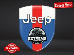 Jeep Adhesive Sticker Durable High Quality Professional